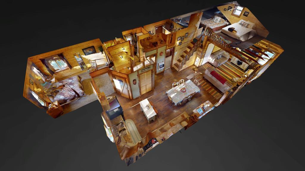 Long View Cabin, Breakfast Deck Overlooking The Canyon! Monticello Exterior photo
